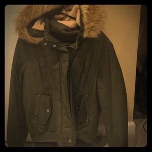 G.H Bass Fur Hood Jacket